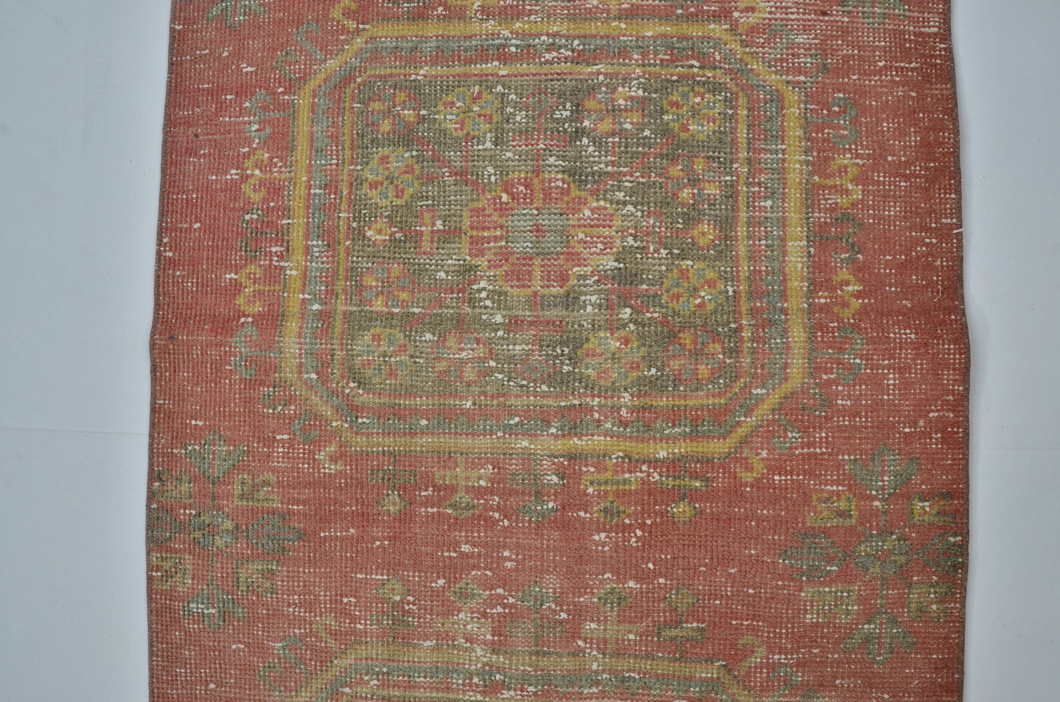 Oushak Vintage Handmade Runner Rug  sku 2131