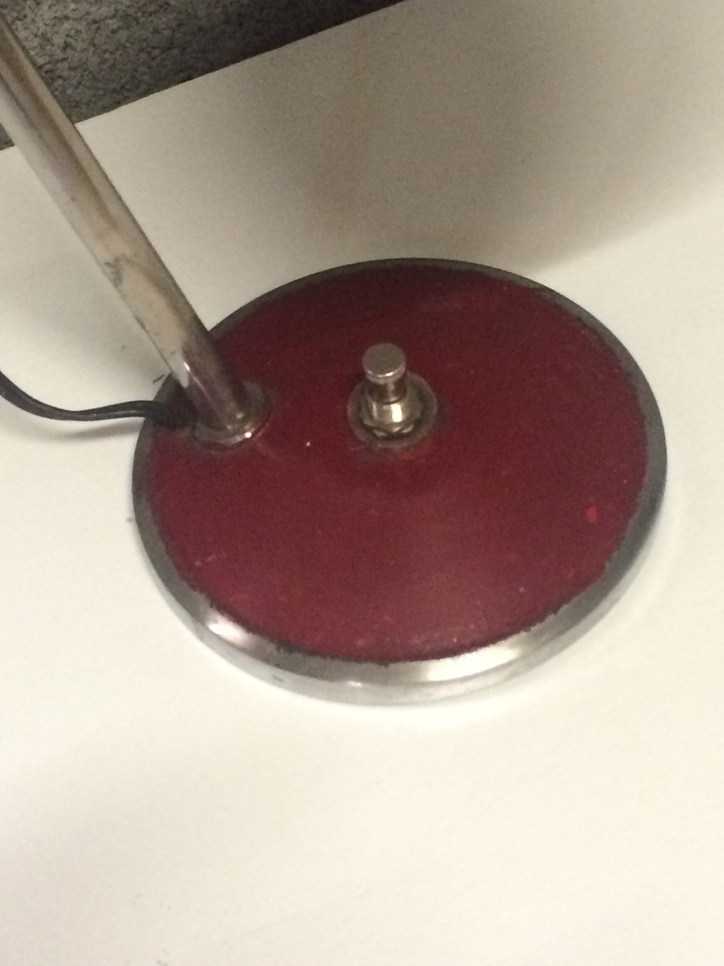 Lampe de bureau vintage  aluminor années 50