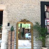 Louis-Philippe pediment mirror 150x82,5cm