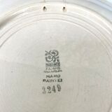 Wall plate in faience Poland Fajans
