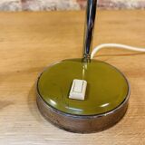 Vintage khaki desk lamp, Italy