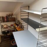 Metal string shelf