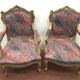 Louis XV-style armchairs