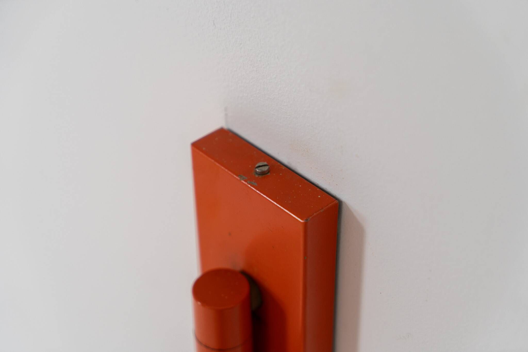 Applique murale orange "Skala" par Jo Hammerborg