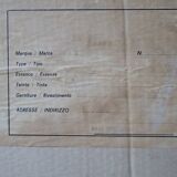 B&B Italy Wicker Chairs Table Colorful Mid-Century Design 60s 70s, Set of 5