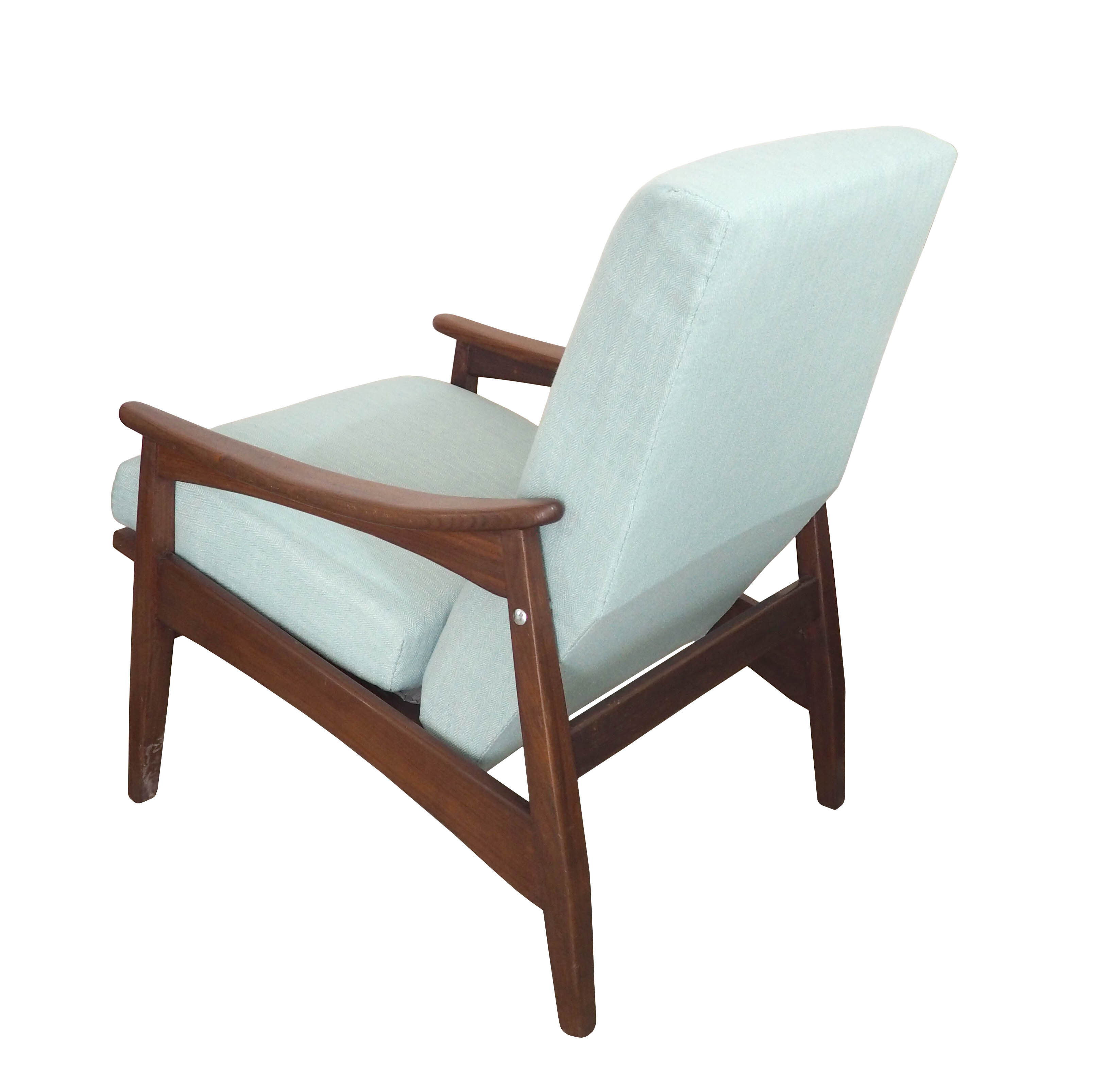 Reclining Danish armchair