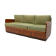mid century folding sofabed by jindřich halabala for up závody, 1950´s