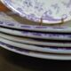 6 assiettes creuses terre de fer par Longwy