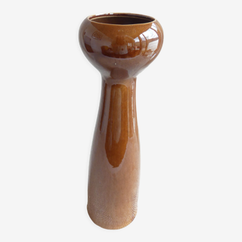 Vase original marron