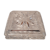Crystal art deco jewelry box