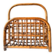 Vintage bamboo magazine rack