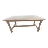 Stripped oak coffee table