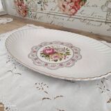 Large oval flat K&G Lunéville model Tradition