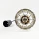 Mid-Century Glass Ceiling Light/Pendant from Limburg, Germany, 1960s