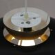 Rare black and golden colored Danish Pendant Lamp - Fog and Morup  - Denmar
