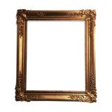 Louis XV large format gilded frame - Foliage: 66 x 55 cm