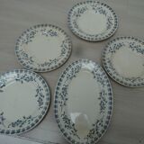 Oval flat campanula pattern