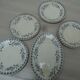 Oval flat campanula pattern