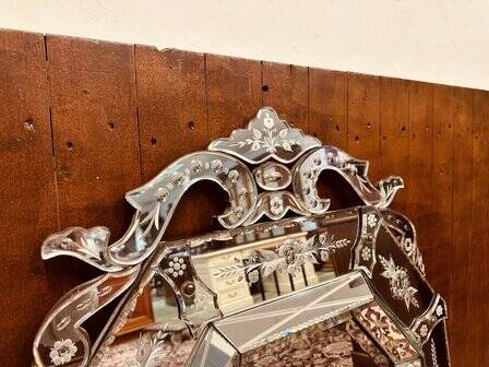 Antique Venetian mirror