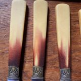 11 Pradel knives art deco style