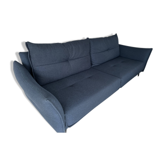 Blue sofas