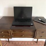 Dressing table, Louis XVI style mahogany side desk