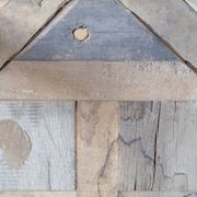 table basse chêne massif Motif Parquet Aremberg du 19e
