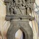 Ancient wooden sculpture – Finely carved Indonesian deity - 19th century