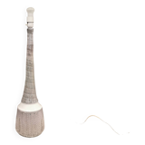 Large floor/table lamp in ceramic, from Danish Dissing ceramic