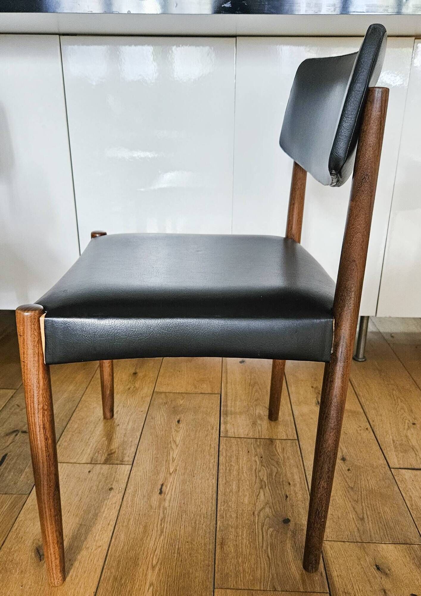Set of 5 vintage "Scandinavian" chairs Zetel Behaagt / BeHaegel