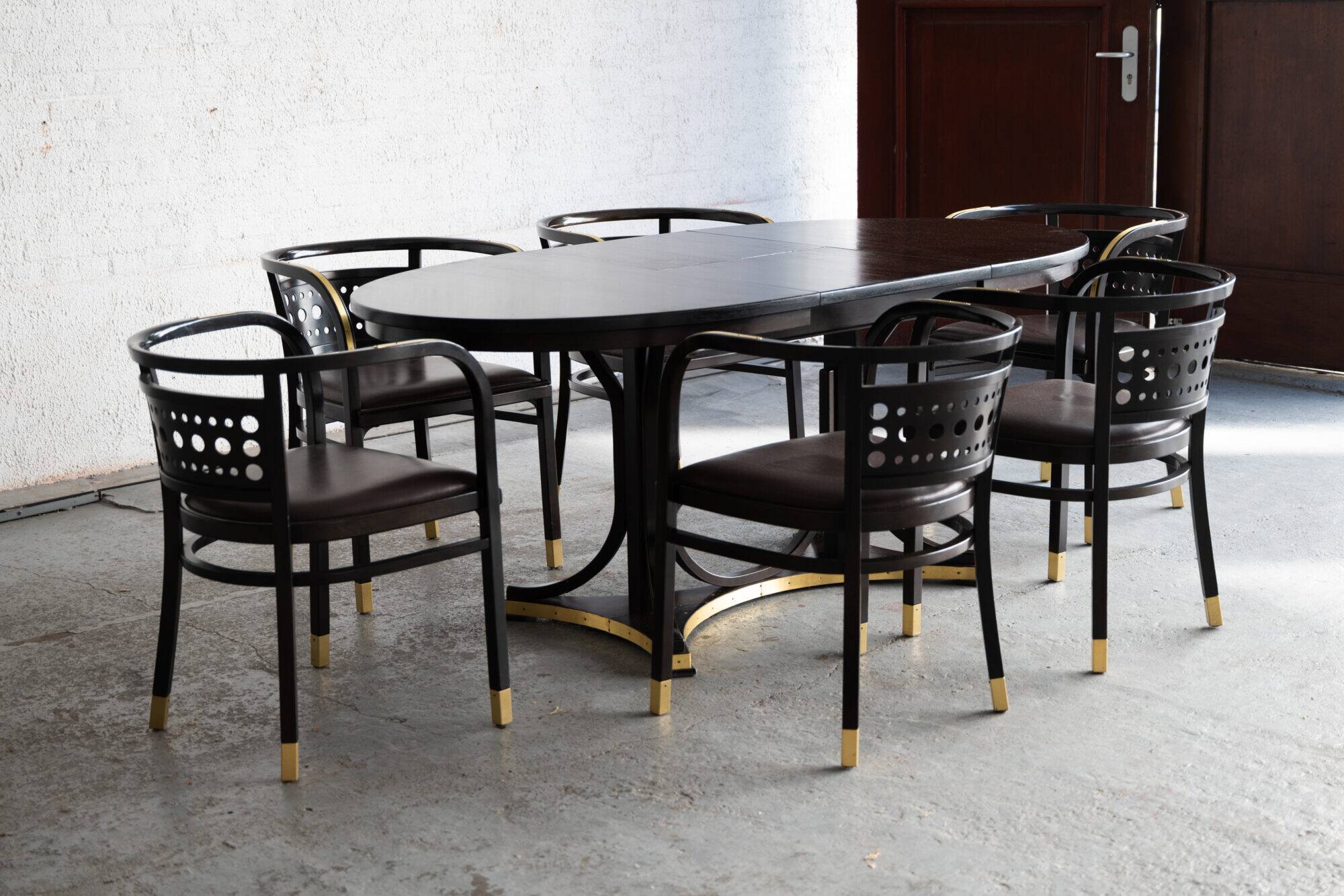 Salle à manger par Otto Wagner pour Thonet