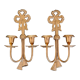 Bougeoirs en bronze