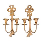 Bougeoirs en bronze