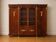 Empire-style library in flame mahogany – Gilded bronzes –