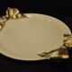 Vintage wood service tray Italy