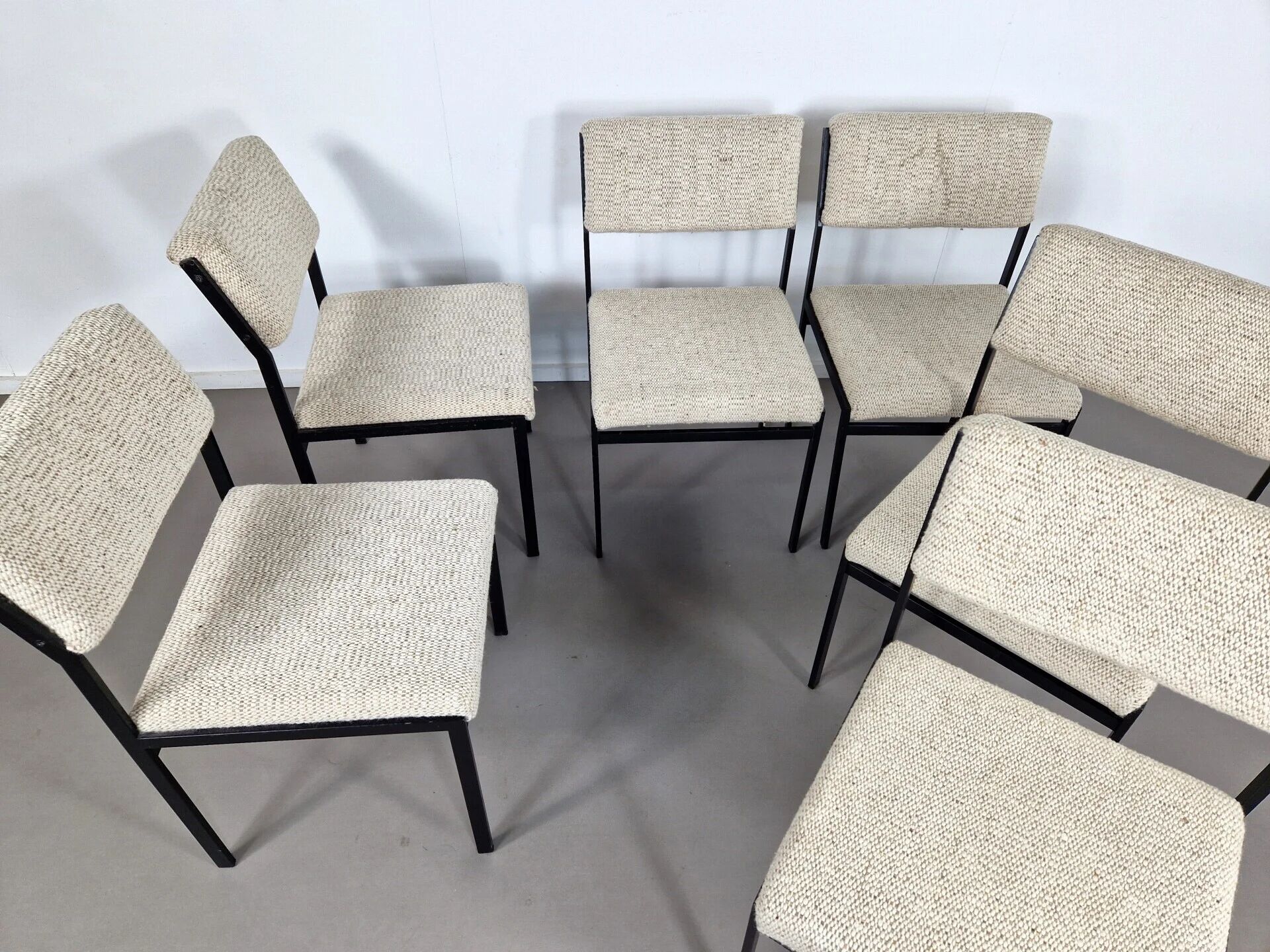 6 chaises SM07 Cees Braakman pour Pastoe