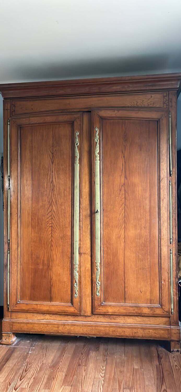 Norman wedding wardrobe in oak
