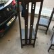 Series of 4 chairs Ingram Hight design Mackintosh edition Cassina