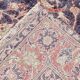 Navy Blue Orientel Style Vintage Persian Rug, 228x338 Cm