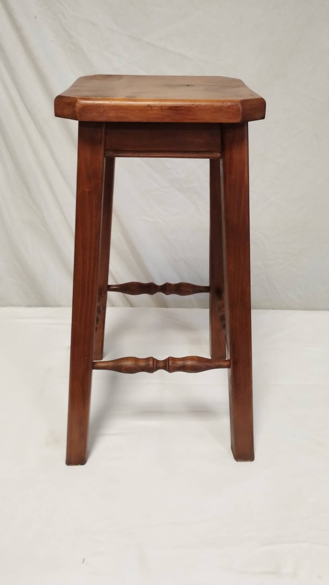 Vintage solid wood stool