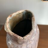 Brutalist vase signed 90