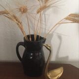 Black terracotta pitcher