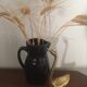 Black terracotta pitcher