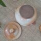 Eared pot, marsh sandstone sugar bowl