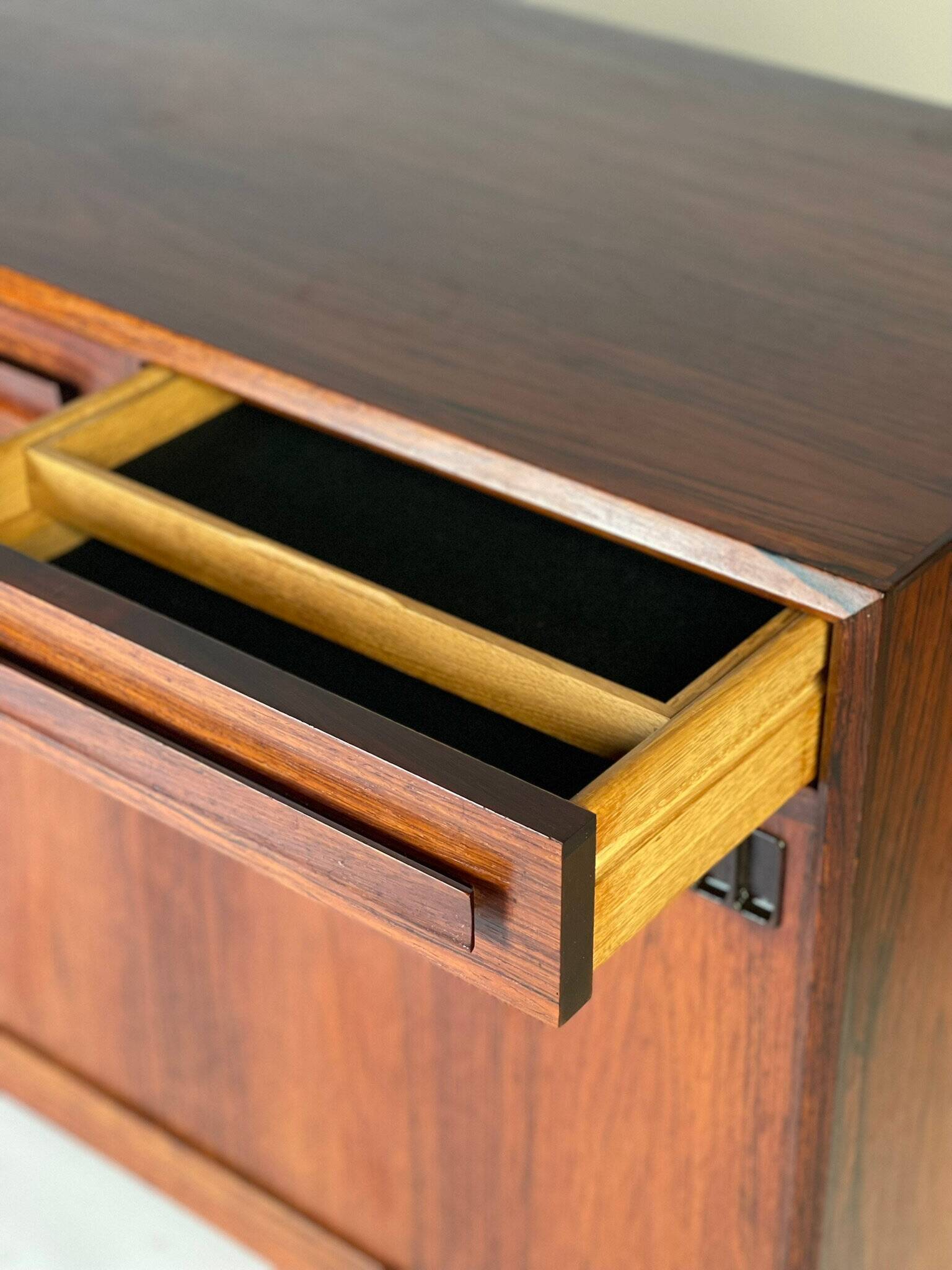 1960s Scandinavian rosewood enfilade