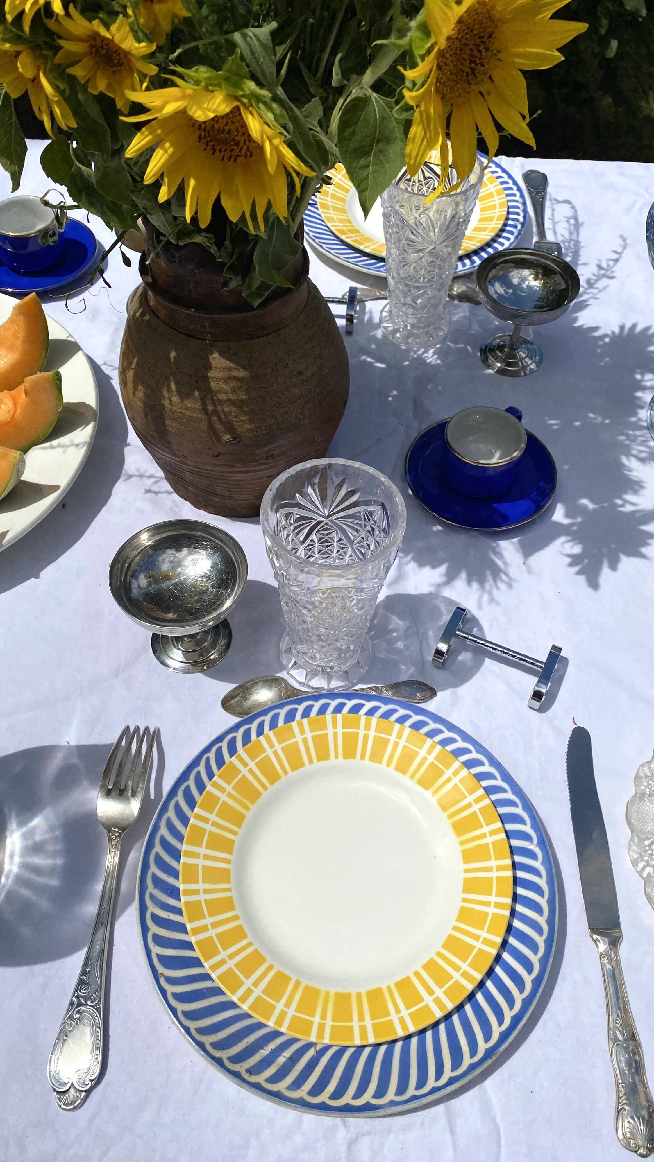 Digoin dessert plates X14