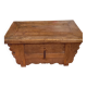 19th-century Chinese Kang coffee table in elm.