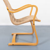 Sculptural armchair 1960 by Gustav Axel Berg for Bröderna Anderssons