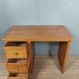 Vintage low desk with box