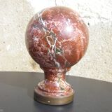 Antique marble stair ball